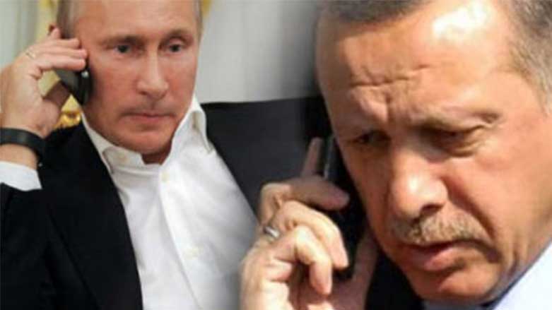Erdogan û Putîn pêwendî bi rêya telefonê kirin